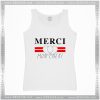 Cheap Tank Top Merci Mon Cheri Custom Tank Tops Size S-3XL