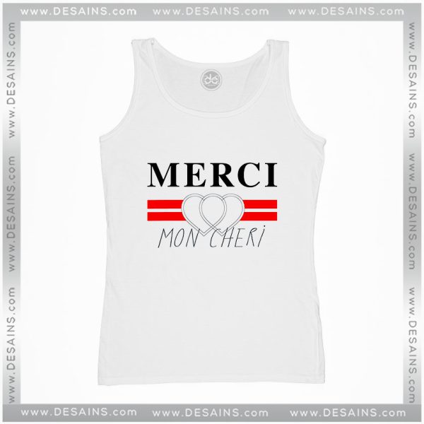 Cheap Tank Top Merci Mon Cheri Custom Tank Tops Size S-3XL