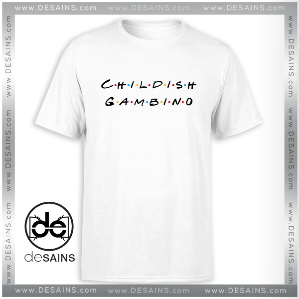 Donald Glover Tee Shirt Childish Gambino Friends TV Series
