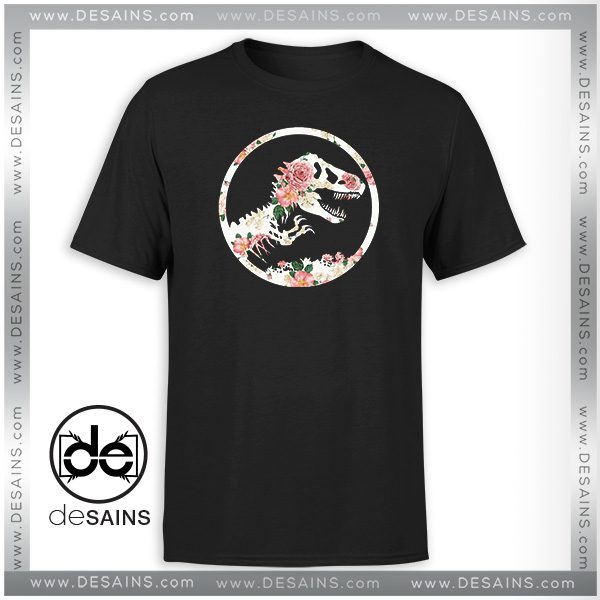 Tee Shirt Jurassic Floral Jurassic Park World Dominion