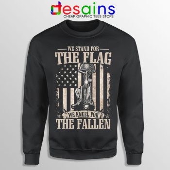 Sweatshirt We Stand For The Flag Independence Day USA