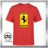 Cheap Graphic Tee Shirt Gay Pride Month Ferrari Logo Unicorn Size S-3XL