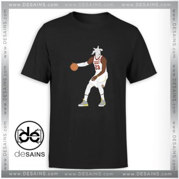 Cheap Graphic Tee Shirt LeBron James The GOAT NBA Tshirt Size S-3XL
