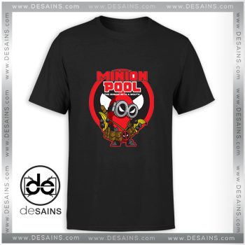 Cheap Graphic Tee Shirt Minion Pool Deadpool Funny T-shirt Size S-3XL