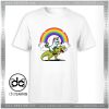 Unicorn Dinosaur Coloring Tshirt Riding TRex Rainbow