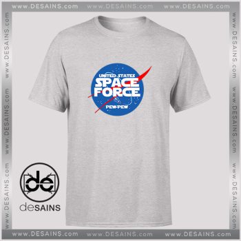 Cheap Graphic Tee Shirt United States Space Force Nasa Logo Size S-3XL