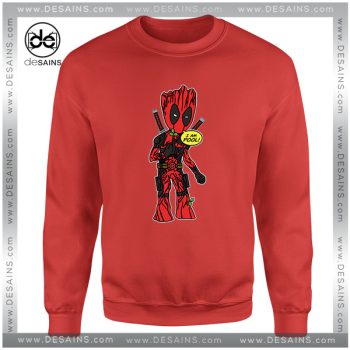 Cheap Sweatshirt I Am Pool Groot Guardians of the Galaxy Crewneck Size S-3XL