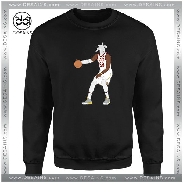 Sport Sweatshirt LeBron James The GOAT NBA Basketball
