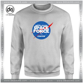 Cheap Sweatshirt United States Space Force Nasa Logo Size S-3XL