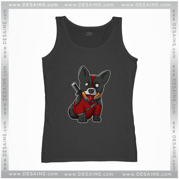 Tank Top Corgi Puppies CorgiPool Deadpool Meme Dogs