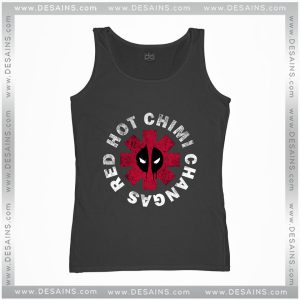 Chili Peppers Tank Top Deadpool Red Hot Chimi Logo Top Deadpool Red Hot Chimi Logo Tank Tops Adult Shop