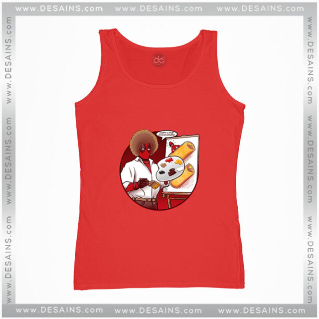 Dish Tank Top Happy Little Chimichangas Deadpool Funny