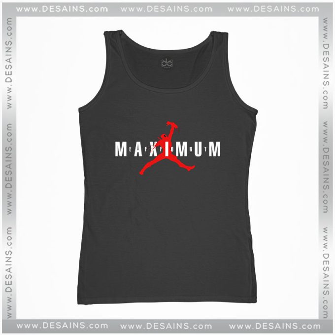Marvel Tank Top Maximum Effort Deadpool Air Max Logo