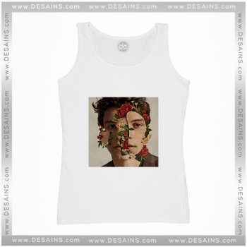 Cheap Tank Top Shawn Mendes 2018 Album Cover Tank Tops Adult Size S-3XL