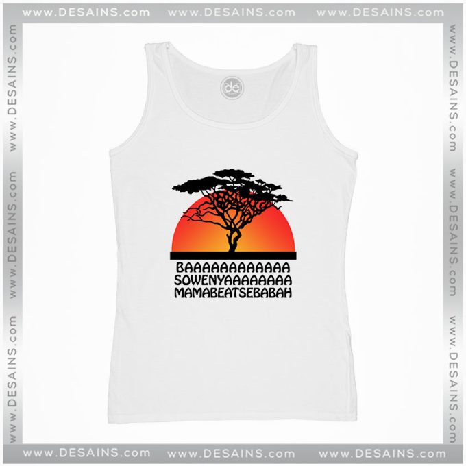 Movie Tank Top The Lion King Disney Lyrics Song