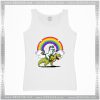 Unicorn Dinosaur Coloring Tank Top T-Rex Party Rainbow