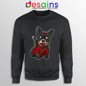 Funny Marvel Sweatshirt Corgi Puppies CorgiPool Deadpool