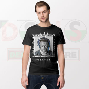 XXXTentacion Forever Tribute T-Shirt – Crown Portrait Graphic