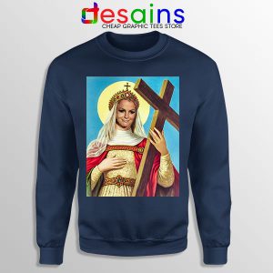 90s Navy Sweatshirt Britney Spears Our Lady Of Kentwood