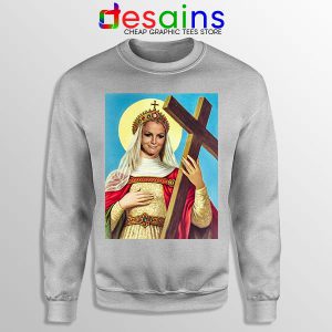 90s Sport Grey Sweatshirt Britney Spears Our Lady Of Kentwood