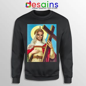 90s Sweatshirt Black Britney Spears Our Lady Of Kentwood