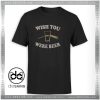 Band Meme Tee Shirt Pink Freud Wish You Were Beer