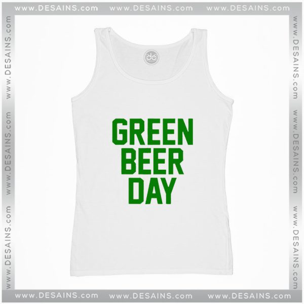 Tank Top Green Beer Day GBD Party Gear