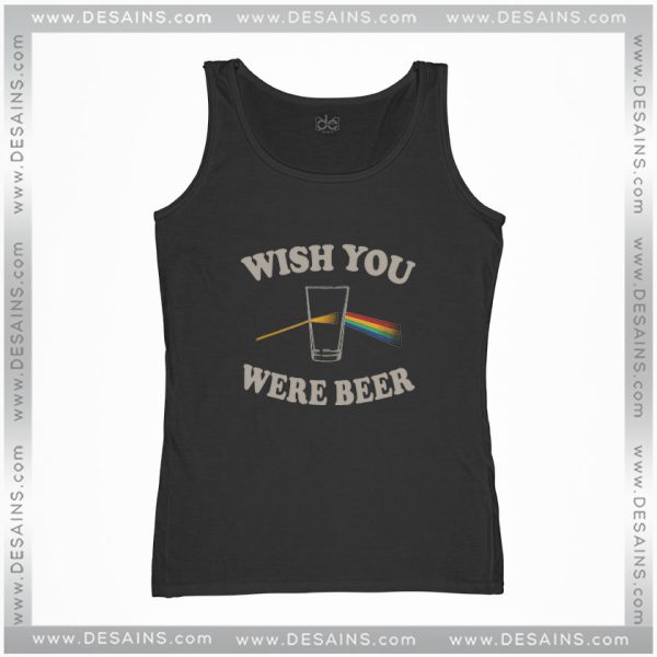 Tank Top Pink Freud Wish You Were Beer Meme