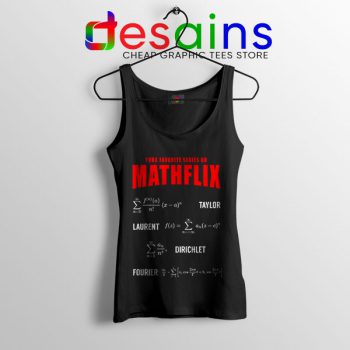 Cool Math Tank Top Mathflix Netflix Watch TV Show