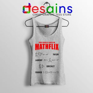 Cool Math Tank Top Sport Grey Mathflix Netflix Watch TV Show