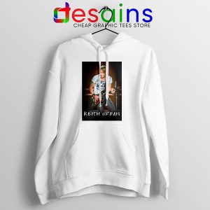 Music Hoodie White Fighter Keith Urban Tour Merch