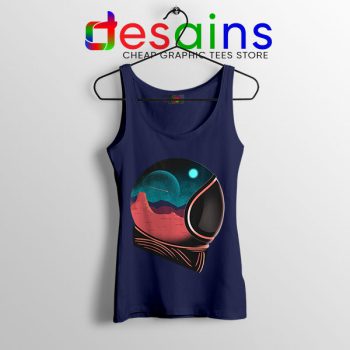 SpaceX Merch Navy Tank Top Space Adventures Tourism