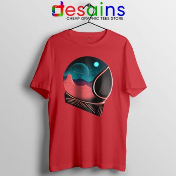 SpaceX Tee Shirt Red Space Adventures Tourism