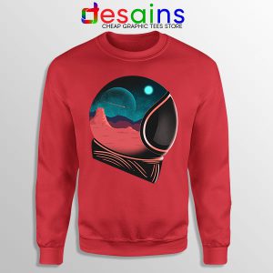 Sweatshirt Red Space Adventures Tourism SpaceX