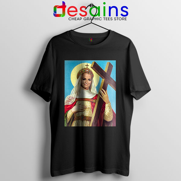Tee Shirt Black Britney Spears Our Lady Of Kentwood Celebrity
