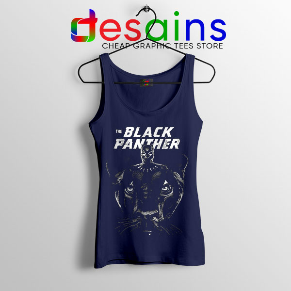 Wakanda Forever Navy Tank Top The Black Panther Marvel Movie