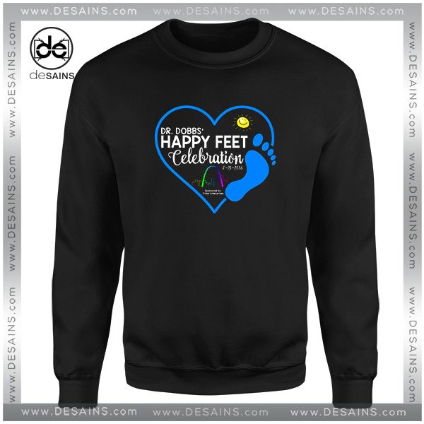 Buy Sweatshirt Celebration Dr Dobbs Happy Feet Crewneck Size S-3XL