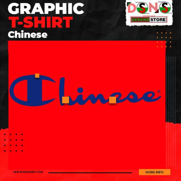 Chinese Champion Style Graphic T-shirt