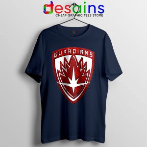 Marvel Tee Shirt Navy Guardians Of The Galaxy Symbol Vol 3