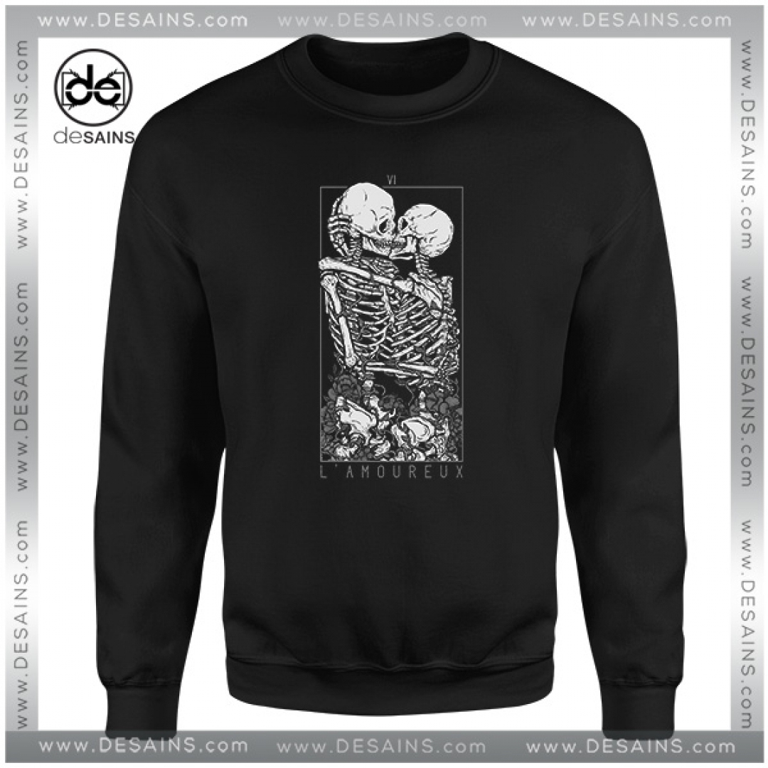 Sweatshirt LAmoureux The Lovers Skull Skeleton
