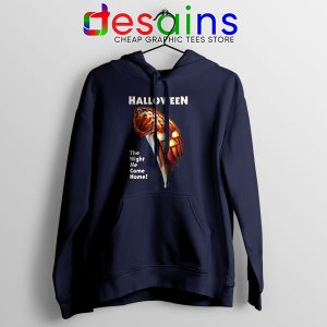 Halloween 1978 Michael Myers Navy Hoodie 35th Anniversary Edition