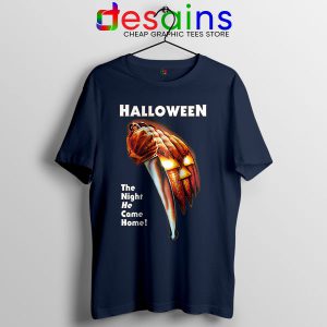 Halloween 1978 Michael Myers Navy Tshirt 35th Anniversary Edition