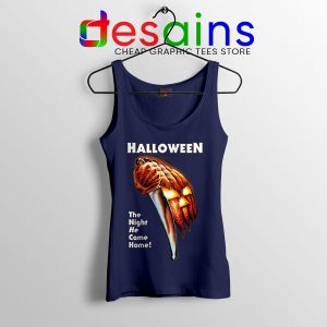 Tank Top Navy Halloween 1978 Movie Poster Michael Myers