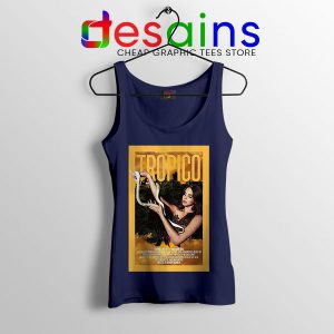 Tank Top Navy Tropico Single Lana Del Rey Songs Merch