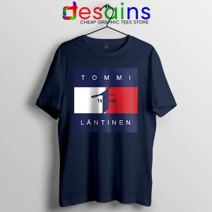 Tee Shirt Navy Hilfiger Tommi Läntinen Finnish Singer