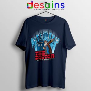 Tee Shirt Navy Universe 10th Edition Dr Who David Tennant Doctor Pilgrim