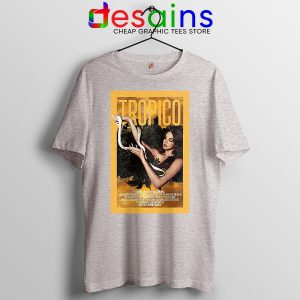 Tee Shirt Sport Grey Tropico Single by Lana Del Rey Songs Merch