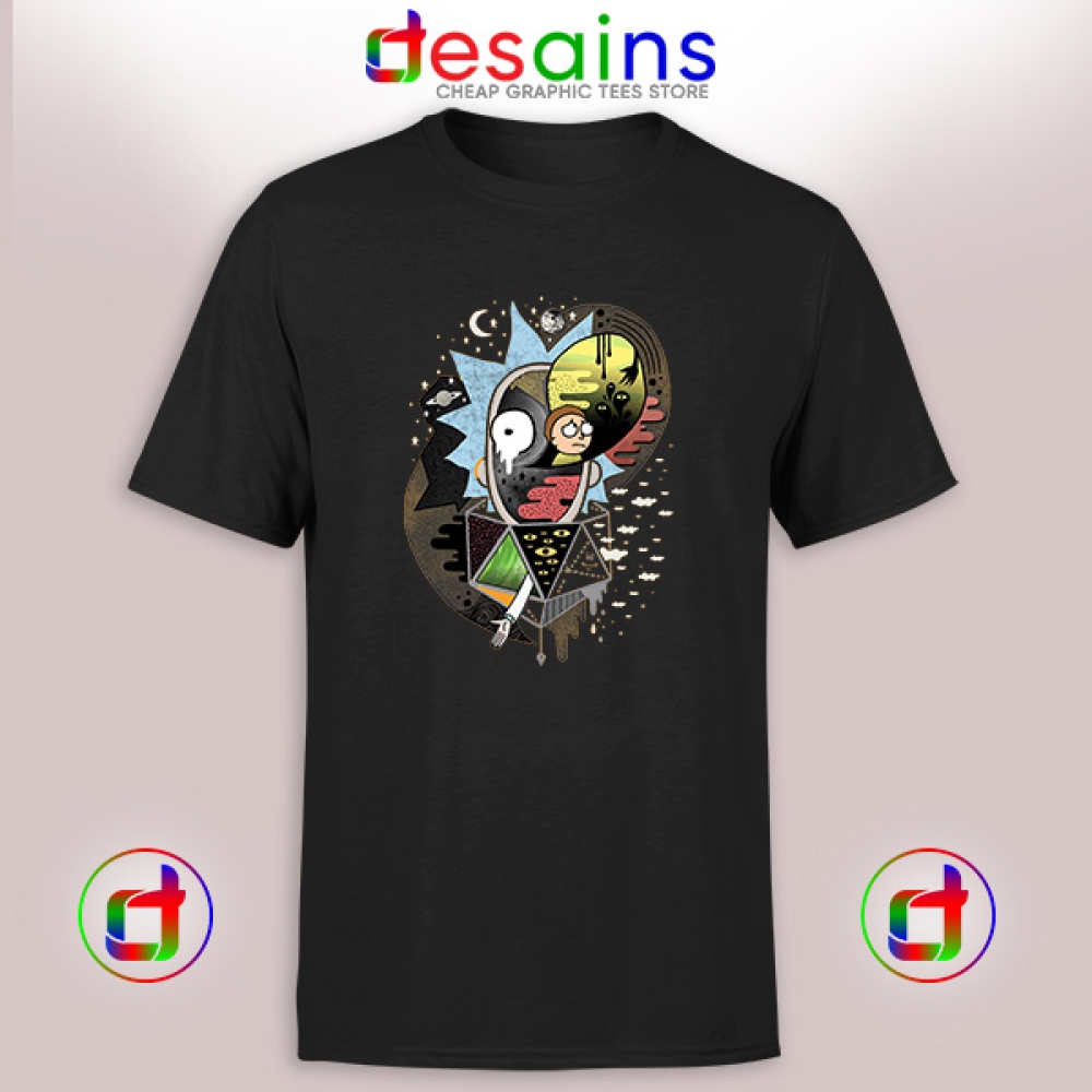 Tee Shirt Rick and Morty Bipolarity Season 5 TV Series