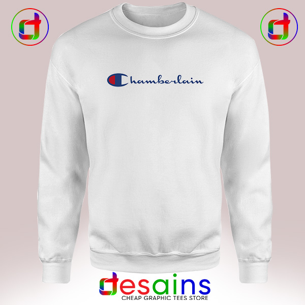 champion logo crewneck