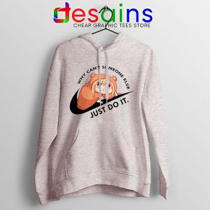 Hoodie Sport Grey Himouto Umaru Chan Nike Parody Manga Characters